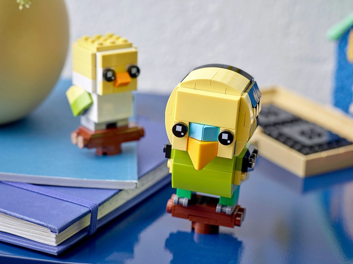Produktbild LEGO BrickHeadz Wellensittich 40443 (40443, LEGO Brickheadz, LEGO Seltene Sets)