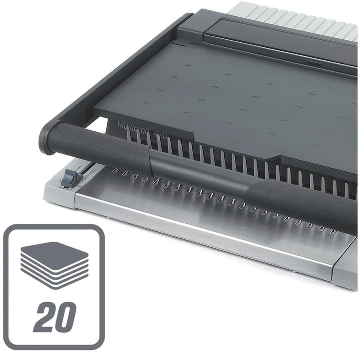 Produktbild GBC Plastik-, Draht- und Clickbindegerät MultiBind 420 (Plastikbindung, Drahtbindung)