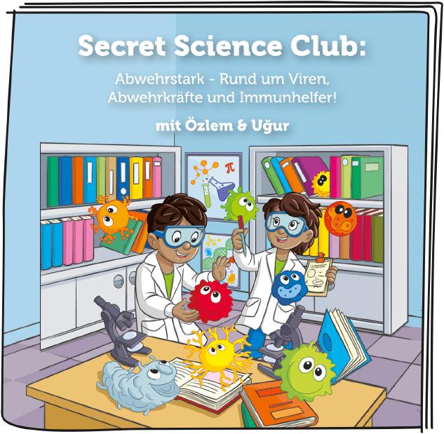 Actual product image Tonies Secret Science Club: Strong in defence (German)
