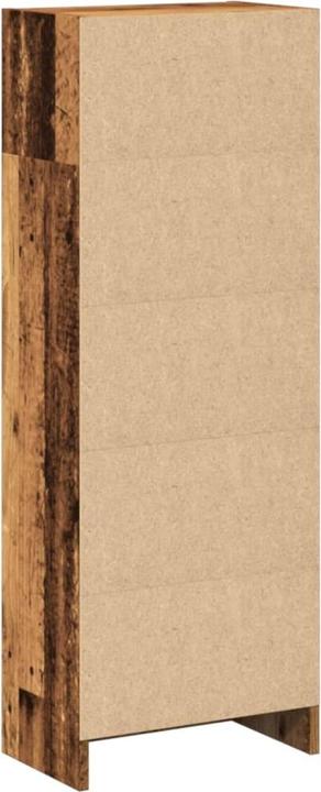 Produktbild vidaXL Bücherregal Bücherschrank Standregal Büroregal Wandregal Altholz-Optik (40 x 24 x 109 cm)