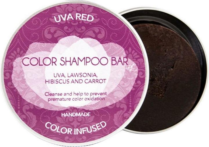 Actual product image Biocosmè BIO SOLID uva red shampoo bar 130 gr (Solid shampoo, 130 g)