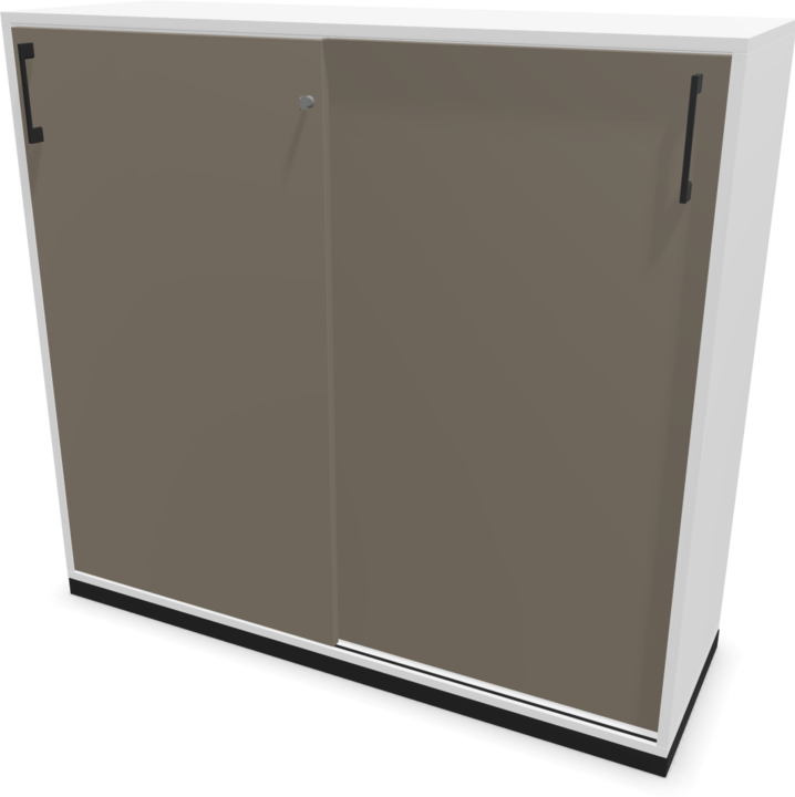 Actual product image Narbutas Choice sliding door cabinet (120 x 40 x 111.5 cm)