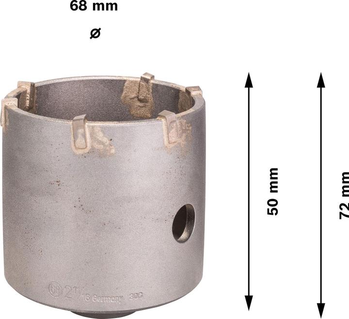 Actual product image Bosch Professional Zubehör PRO SDS plus-5 Core Cutter, 68 x 50 x 80 mm (68 mm)