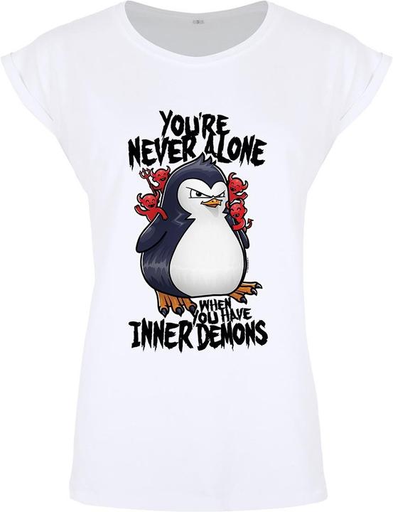Actual product image Psycho Penguin You're Never Alone When You Have Inner Demons TShirt (XL)