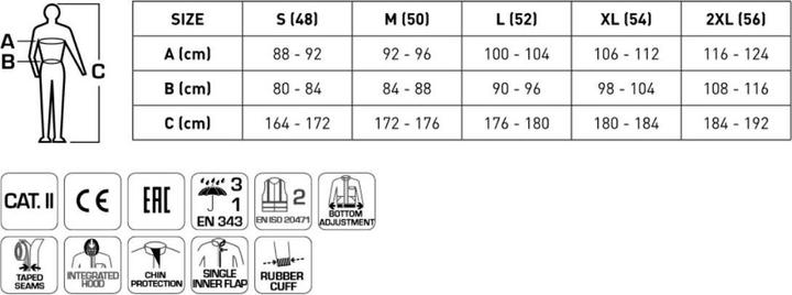 Produktbild Högert Hogert Kurtka Ocieplana Odblaskowa Oker / żółta Rozmiar M (M)