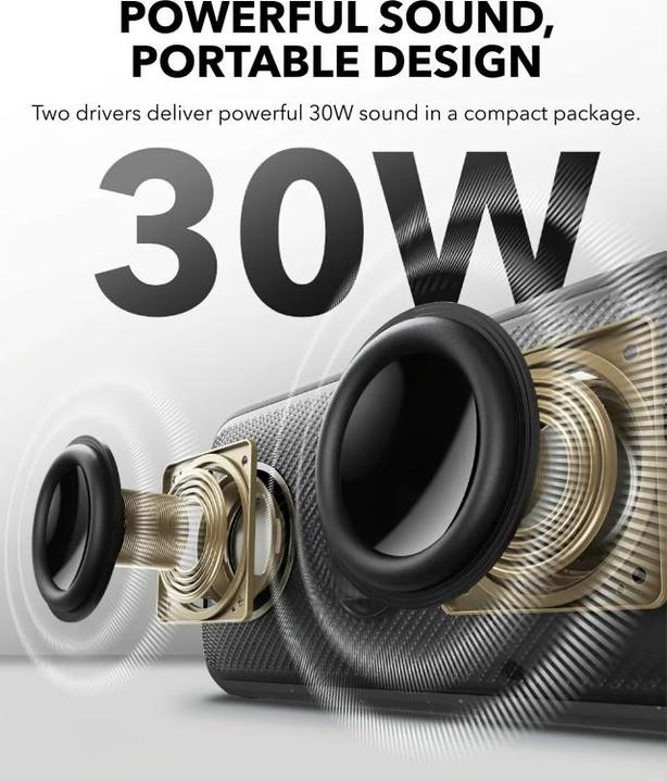 Immagine prodotto soundcore Altoparlante Bluetooth Motion 300 blu (13 h, Batteria ricaricabile)