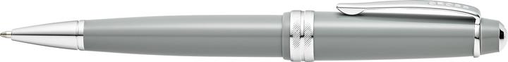 Productafbeelding Cross Twist action biros Bailey Lichtgrijze lak geschenkverpakking (Grijze lak, 1 x)