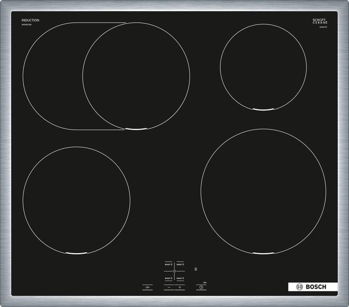 Image du produit Bosch Hausgeräte Built-in cooker set, HEG517BB4 + NIF645CB5E, Réchaud encastrable, Four à induction, HND615LS62