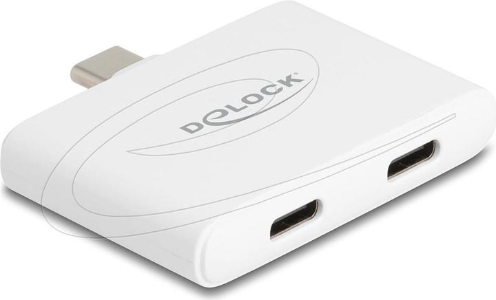 Produktbild Delock USB Type-C Adapter zu USB-C Daten 10 Gbps und Video 4K 60 Hz USB Type-C (USB Typ-C, 4.80 cm)