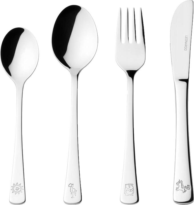 Image du produit Leonardo Vaisselle pour enfants avec couverts Licorne / Panda / Flamant rose Bambini