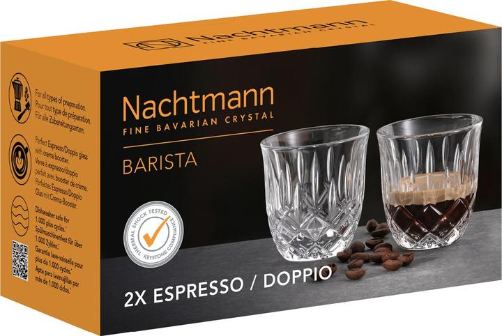 Actual product image Nachtmann Espresso / Doppio Glasses Noblesse Barista (90 ml, 2 x)