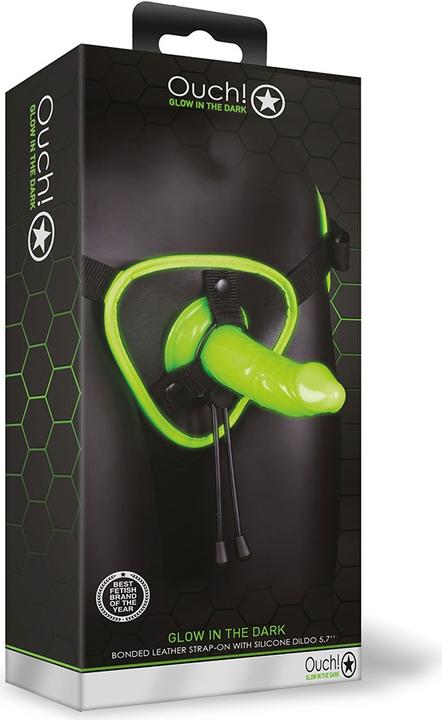 Ouch! Strap-on Harness - Glow in the Dark