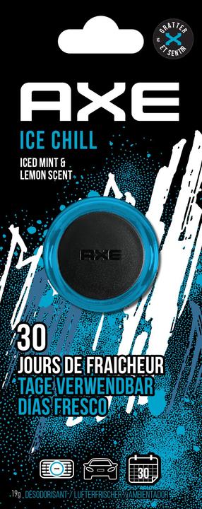 Actual product image AXE Mini Vent Air Freshener Ice Chill
