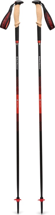 Actual product image Black Diamond Treckingst?cke Pursuit Carbon Z (anthrazit/orange, 1 Paar, 125 cm)