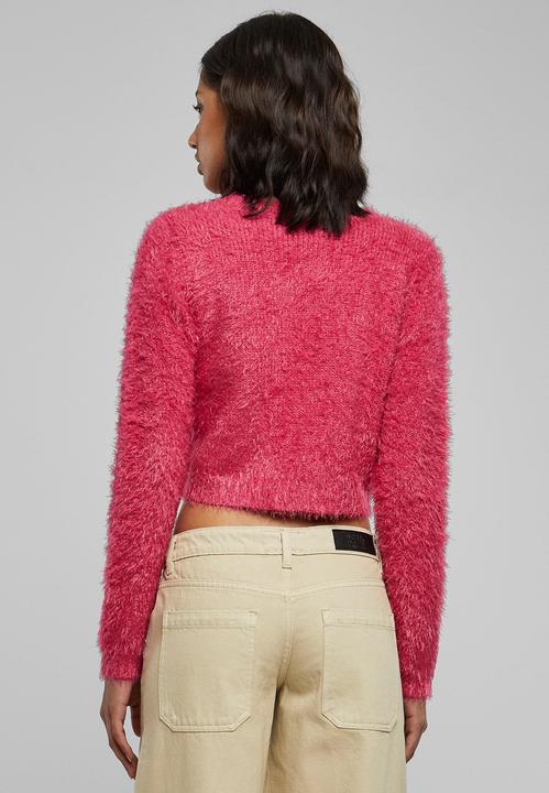 Immagine prodotto Urban Classics Cardigan da donna in piuma con cravatta - 117653 (5XL)