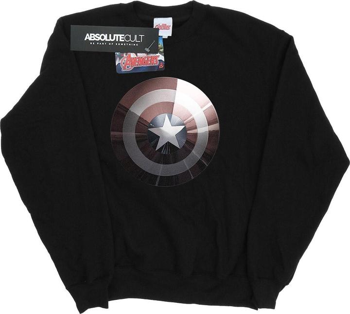 Immagine prodotto Felpa donna/donna Captain America Shield Shiny (M)