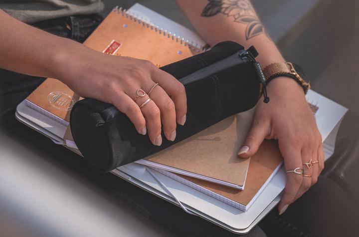 Image du produit Brunnen Sacoche M en daim noir