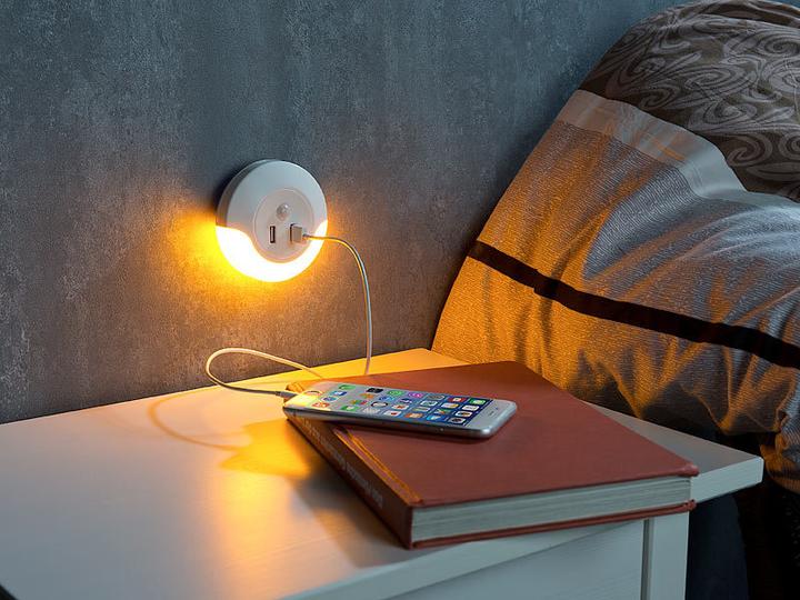 Produktbild Luminea Steckdosen-Nachtlichter