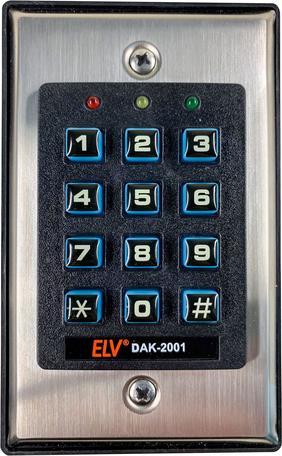 Actual product image ELV Digitales Codeschloss DAK 2001