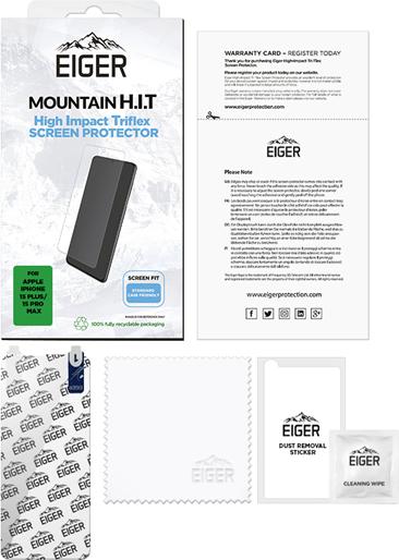 Actual product image Eiger Mountain H.I.T (1 pcs., Apple iPhone 15 Plus, Apple iPhone 15 Pro Max)