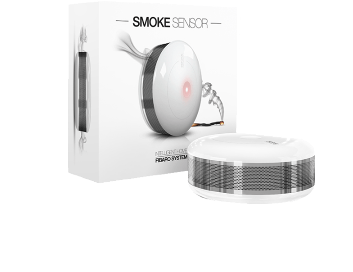 Actual product image Fibaro smoke sensor