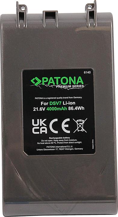 Actual product image Patona Premium Akku V7