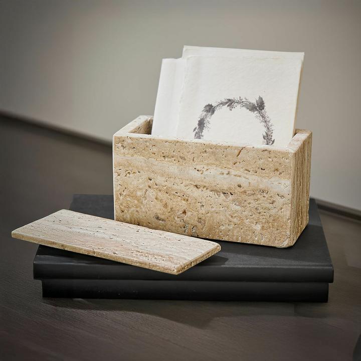 Actual product image Loberon Box Tavone beige (19 cm)