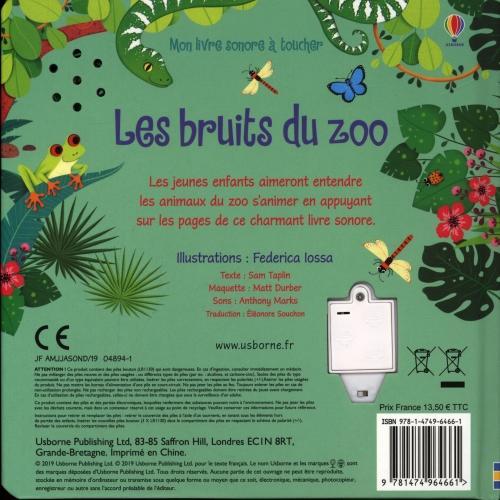 Immagine prodotto Les bruits du zoo (Francese, Iossa Federica, Taplin Sam, 2019)