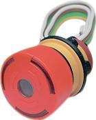 Produktbild EAO E stop,ribbon cable,1NO/1NC.22.5mm mount