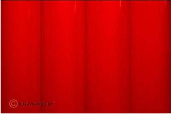 Image du produit Oracover Feuille thermocollante, rouge fluorescent