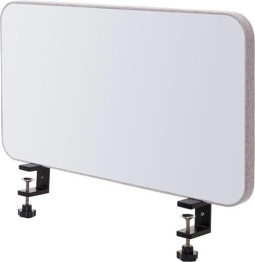 Produktbild Mendler Tisch-Whiteboard, Büro-Sichtschutz Trennwand Schreibtisch Magnettafel Pinnwand, Stoff/Textil - 60x35 (60 x 35 x 3 cm)