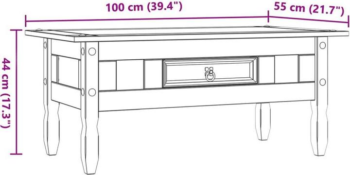 Image du produit vidaXL Kristyn (100 x 60 x 45 cm)