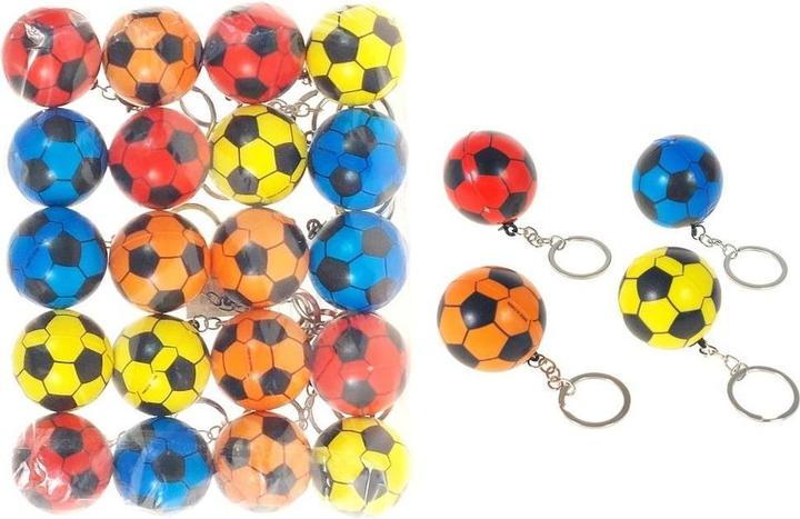 Adar Schaumstoffball-Schlüsselanhänger 4,5 cm (20 Stück)