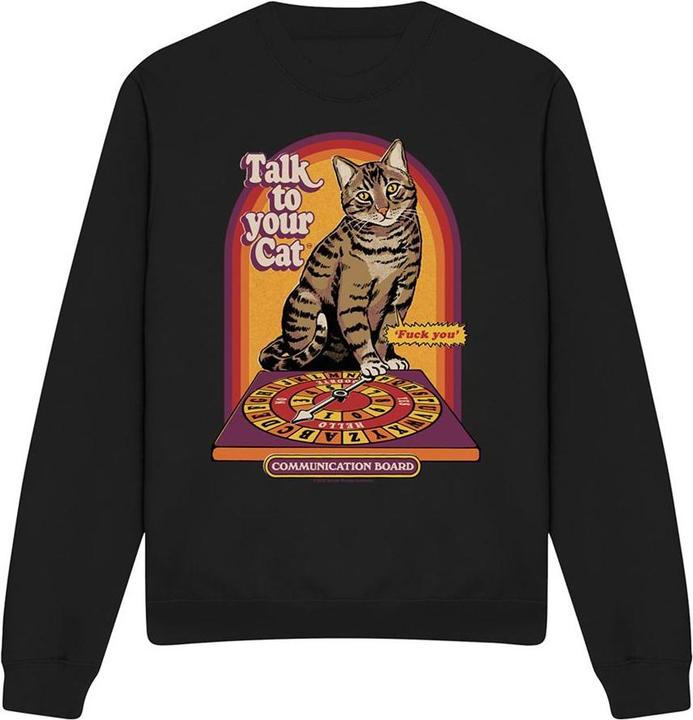 Produktbild Steven Rhodes Talk To Your Cat Sweatshirt (L)