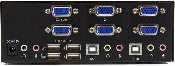 Produktbild StarTech 2-port Dual VGA KVM Switch