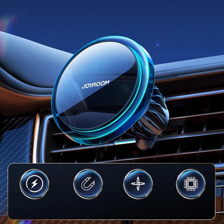 Image du produit Joyroom Magnetic Wireless Car Charger Holder