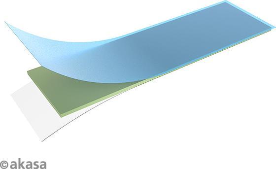 Actual product image Akasa M.2 SSD Thermal Pad (1 mm, 1.20 W/m K)