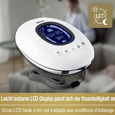 Produktbild NUK Nature Sense elektrische Doppelmilchpumpe mit Akku und LCD-Display