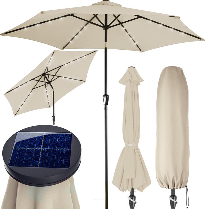 Actual product image Kingsleeve LED Parasol 270cm (2.70 m)