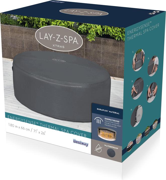 Produktbild Bestway Lay-Z-Spa Thermal Cover Round 180x66cm