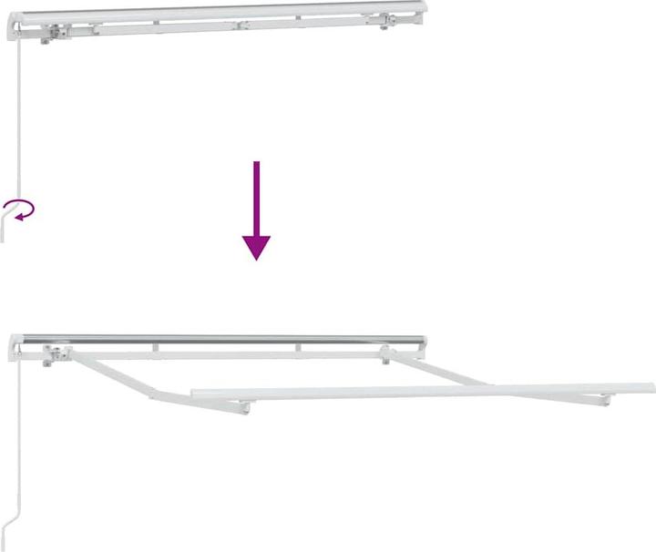 Produktbild vidaXL Outdoor Sonnenschutz Markise (300 x 200 cm)