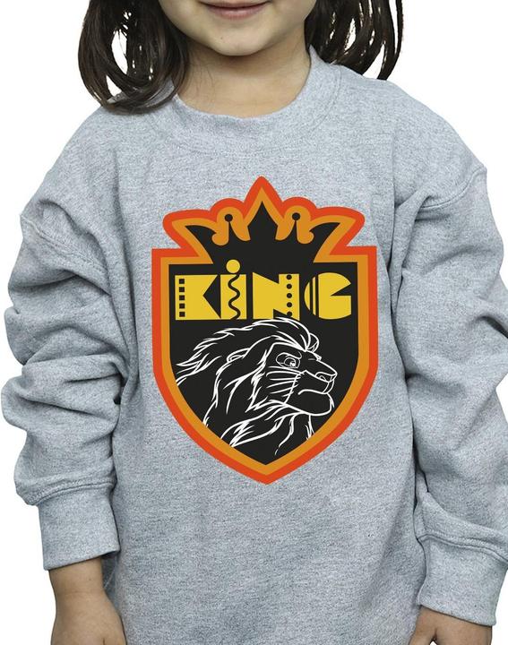 Actual product image Disney Girls The Lion King Crest Sweatshirt (152, 158)
