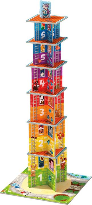 Actual product image Haba Rhino Hero Junior (German, Spanish, French, Dutch, Italian, English)