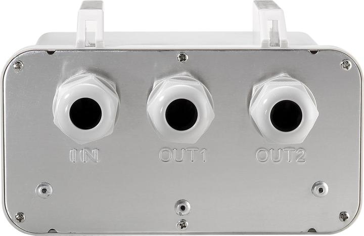 Actual product image LevelOne 2-Port Outdoor Gigabit PoE+ Repeater PoE, IEEE 802.3/u/ab/x/af/at