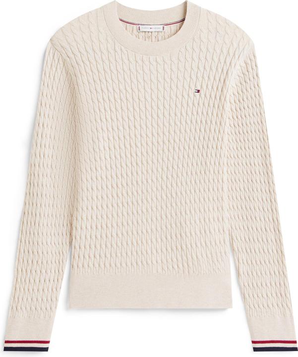 Produktbild Tommy Hilfiger Co Cable Fine Gg C-Nk Ls Swt (XL)