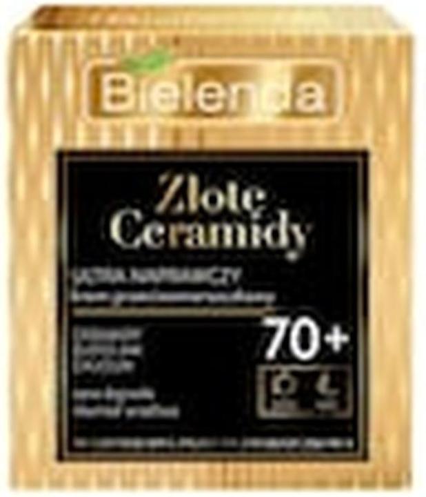 Actual product image Bielenda Złote Ceramidy ultra naprawczy krem przeciwzmarszczkowy 70+ na dzień i noc 50 ml (50 ml, 24h cream)