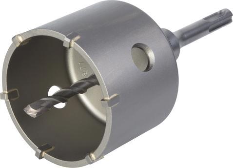 Produktbild wolfcraft Bohrkrone, hartmetallbestückt, mit Spanndorn SDS-Plus, Ø 35 mm (35 Millimeter)