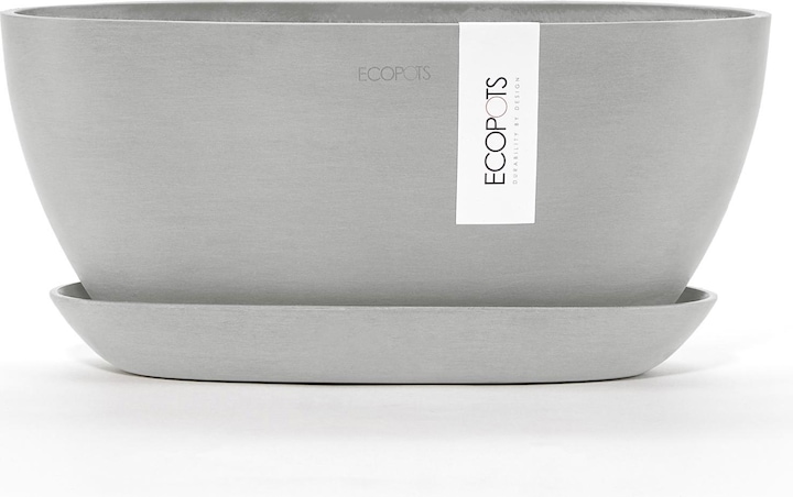 Actual product image Ecopots Sofia Saucer oval