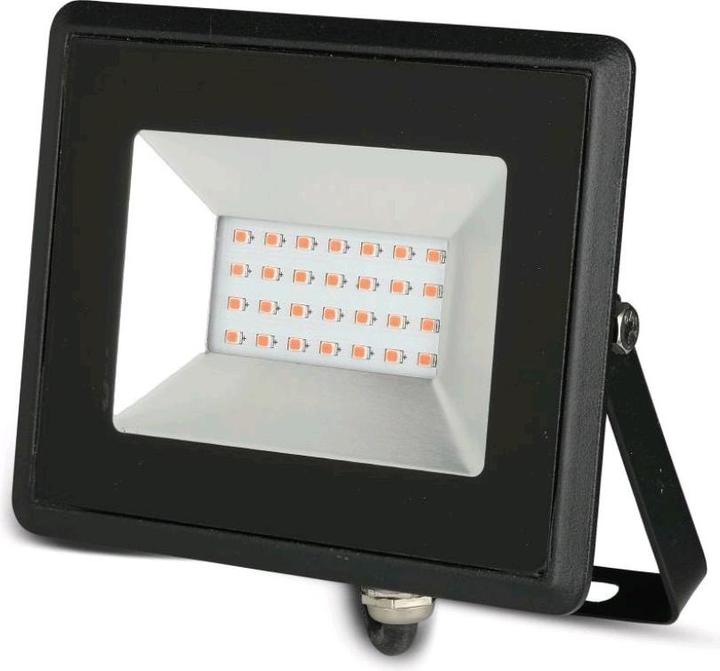 V-TAC VT4021R 20W LED Fluter SMD ESerie Schwarz Gehäuse Rot IP65 (IP65)