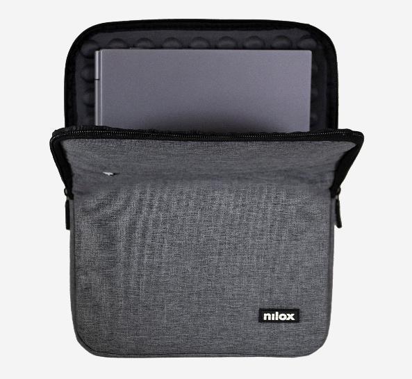 Produktbild Nilox Laptop Hülle SLEEVE Grau (13.30")